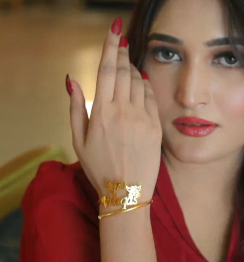 Butterfly Name Bangle