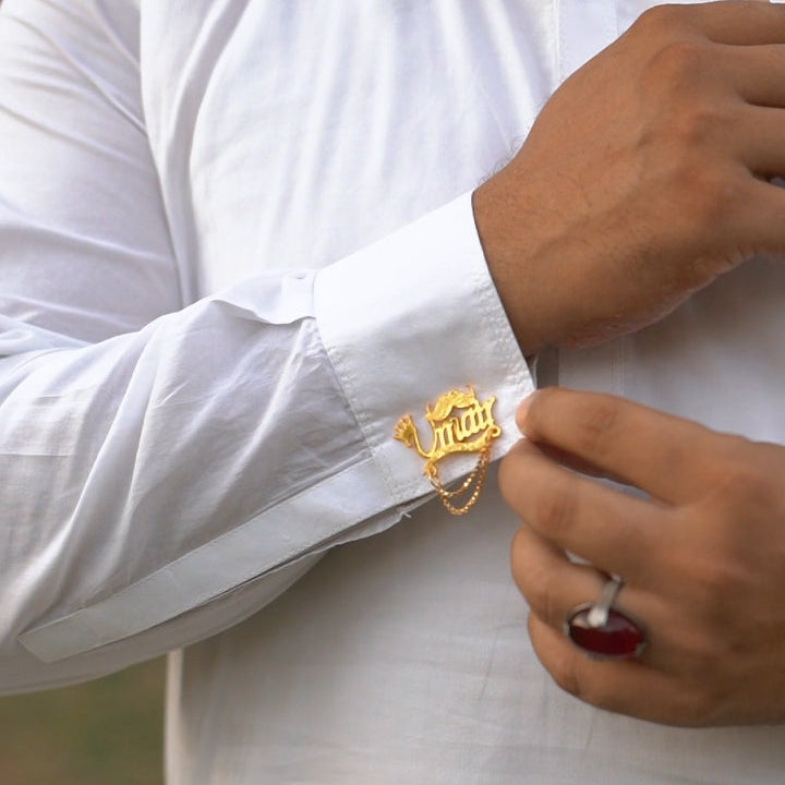 Customize Chain Cufflinks